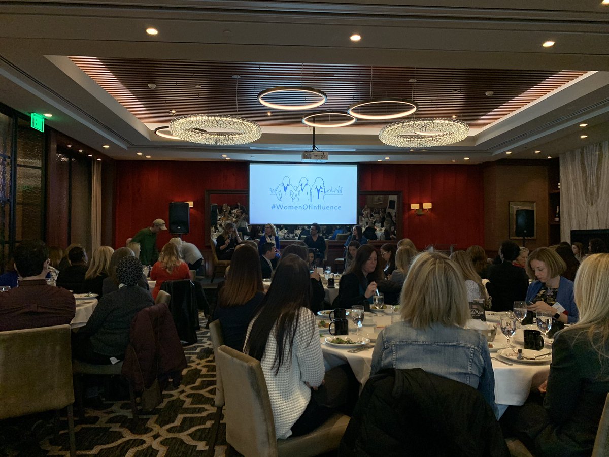 KAPinkard's tweet photo. Interesting conversation at @CREWBaltimore #WomenofInfluence luncheon. Recurring themes of women standing up for themselves, taking initiative, and being proud of their femininity. Thanks @AllsafeElevator #KMSPartners #IntegrityTitle #IntrigueLandscapeArchitecture for inspiring. https://t.co/FmG4Um2mjN