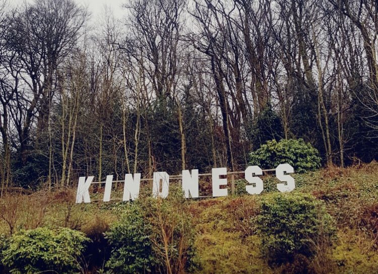 Move over Hollywood, Todmorden is coming! 
I just love this picture.
Is there a better #Yorkshire sentiment than ‘Kindness’?