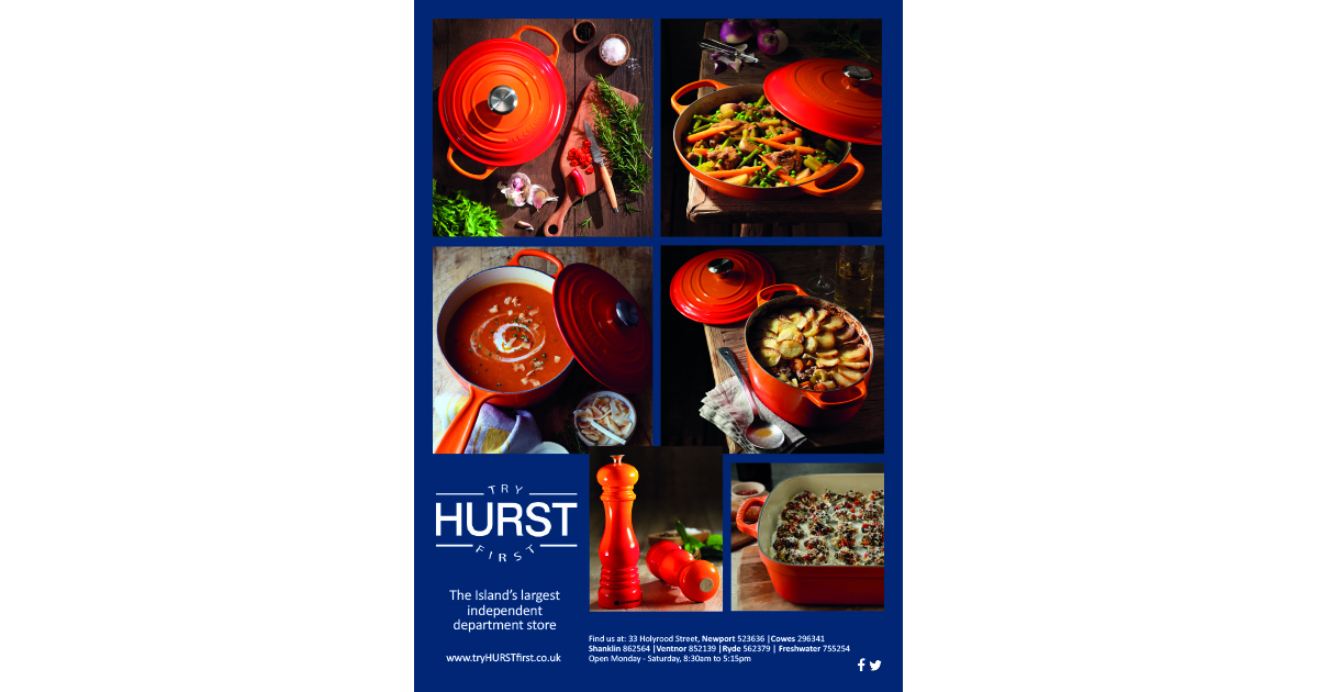 TryHurstFirst's tweet image. Don&apos;t forget to check out our advert in the Jan/Feb edition of #style_ofwight magazine - makes us hungry just looking at it!
#tryhurstfirst #shoplocal #supportlocal #style_ofwight #lecreuset #lecreusetuk #mylecreuset #volcanic #kitchenware #kitchenessentials #love  #cook #foodies