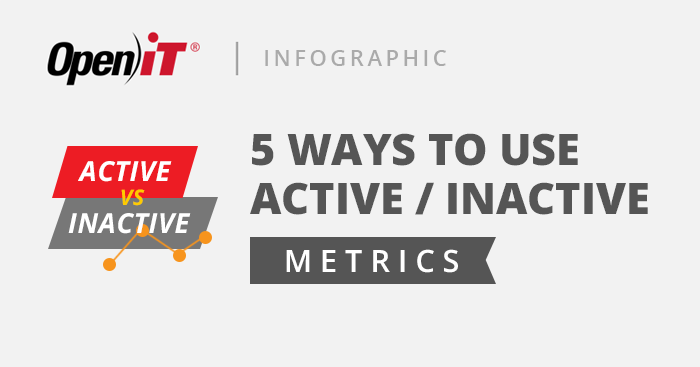 5 Ways to Use Active/Inactive Metrics >> https://openit.com/resources/infographics/5-ways-to-use-act