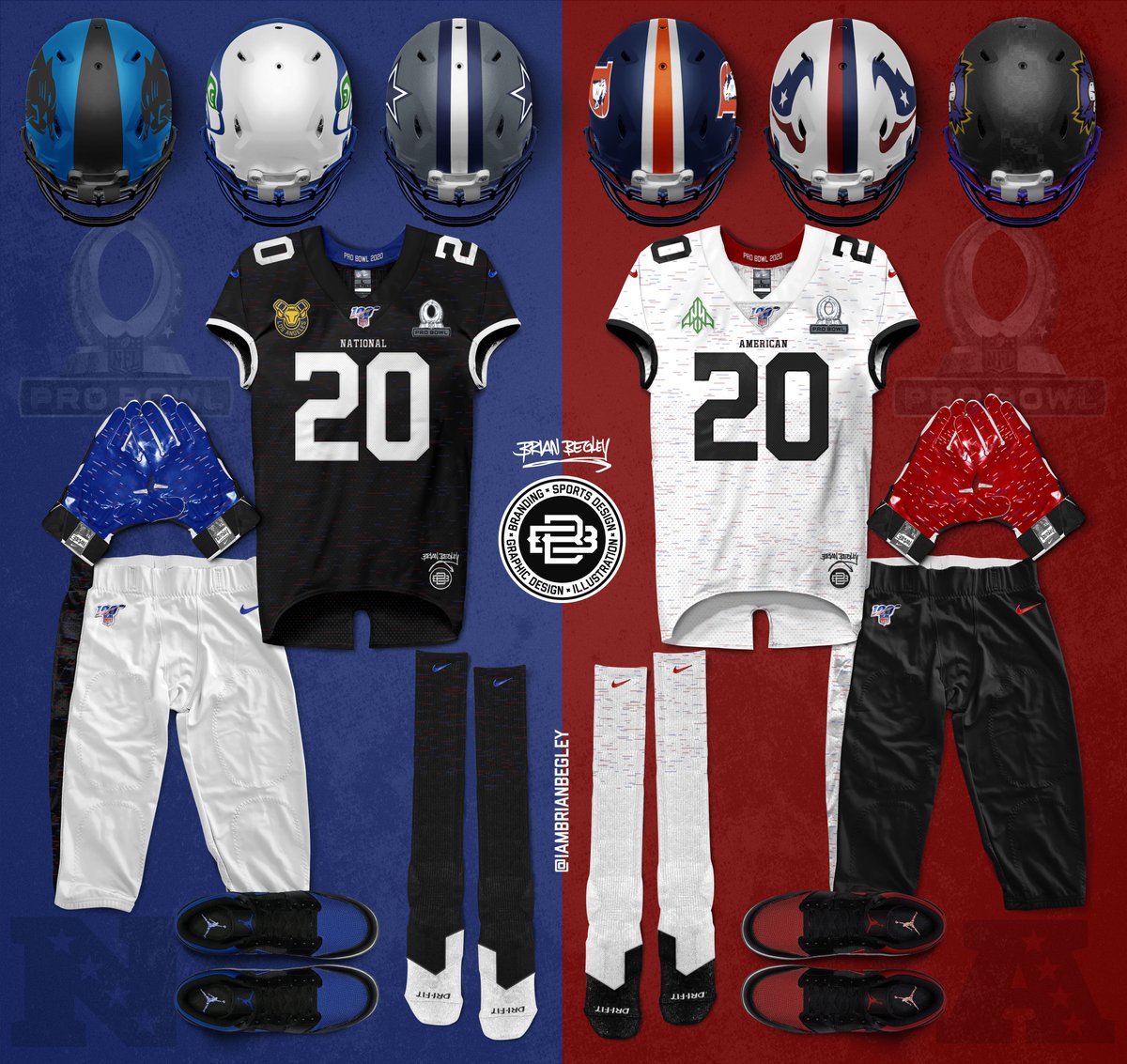 pro bowl uniforms