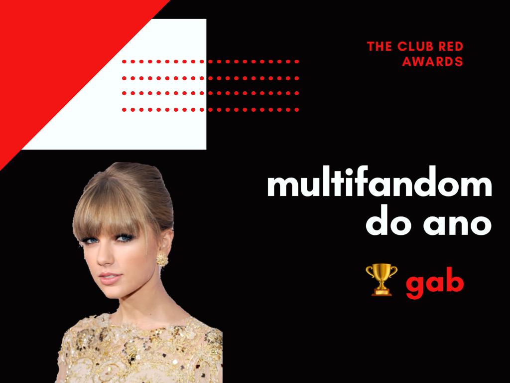 theclubred's tweet photo. and the award goes to...
mostrando que atividade no grupo não garante prêmio, nossa gab sumida, leva o troféu de multifandom do ano, mostrando que têm muitas personalidades pra administrar por isso os desaparecimentos 
#TCRAs https://t.co/3LsSR8gYaL