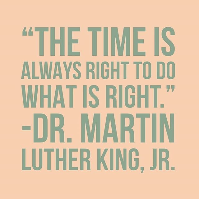 HeathRost's tweet photo. We love this post from lissettee.hunt! "The time is always right to do what is right."

REPOST #freefoodnow https://t.co/ZeKGxNC2UH https://t.co/PpPnivxhTa