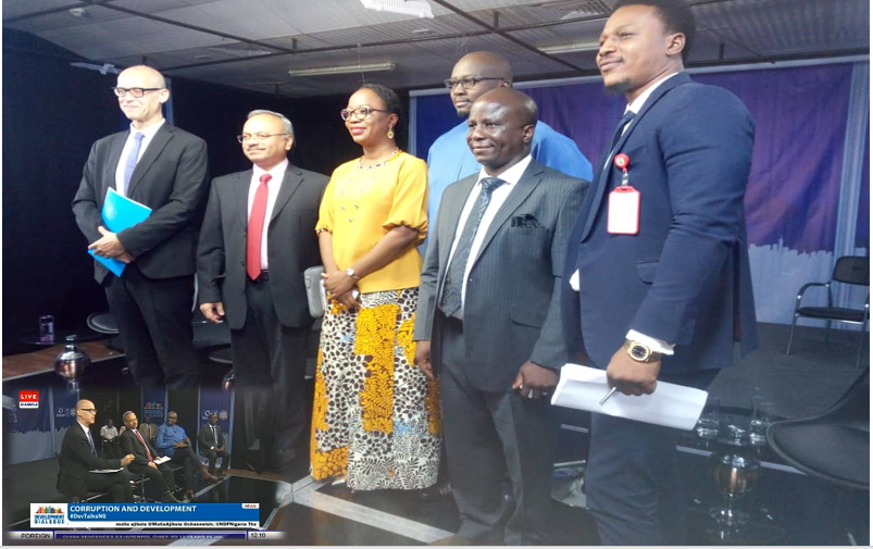 aneejnigeria's tweet photo. #DevTalksNG #CorruptionMustNotPay @Ugolor @DFIDNigeria @returningassets @serdecnig @SERAPNigeria @censoj @LAtakpu @CSOHUBNG @assuranceovie @WorldBank @uncaccoalition Group Photo of Corruption and Development Dialogue @channelstv in collaboration with @UNDPNigeria and @UNODC https://t.co/FJ1pgbK1on