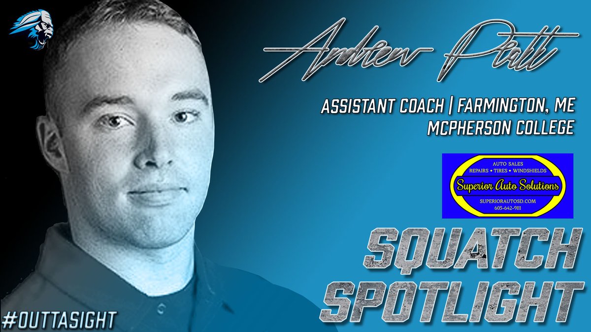 sprfshsasquatch's tweet photo. This Sasquatch Spotlight is brought to you by @SuperiorAutoBH. Let's get to know Assistant Coach, @coach_pratt1.

Brent - “... what belongs on a pizza?”
Andrew - “Pineapple is a great..."

Click here for article - https://t.co/pCB4EU3hJz

@MacCollegeBSB
@MAC_Bulldogs

#OuttaSight https://t.co/uwQ0tZ2886