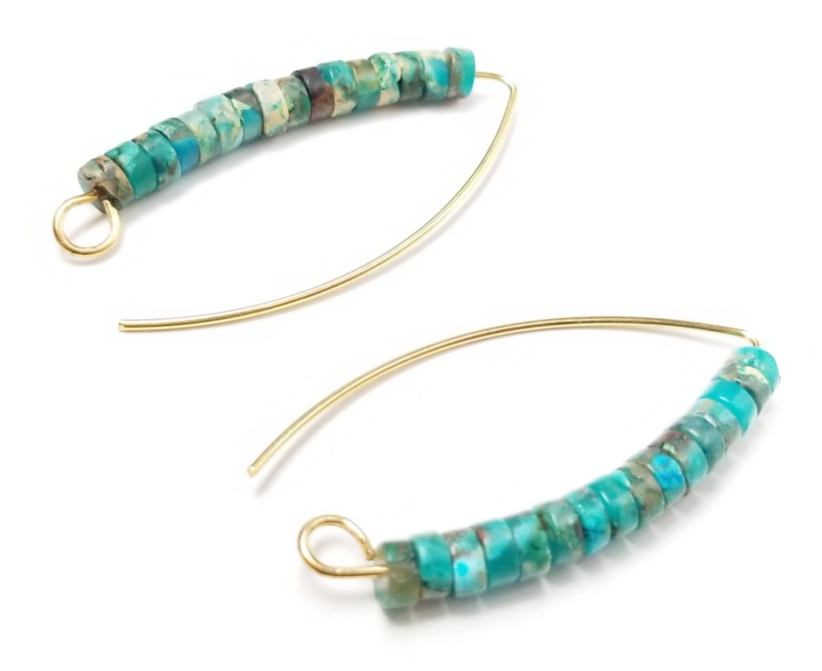 LoveYouMoreGems's tweet photo. Oh-So-Elegant and vibrant and fun as well! Turquoise Impression Jasper Earrings with gold plated ear wire. Find them here: https://t.co/Qj7WvAg23v
#jasper #jasperearrings #gemstoneearrings #gemstonejewelry #jasperjewelry #gemstones #gemstonelover #gemstonelove #gemstonetherapy https://t.co/gN7miGJwjG