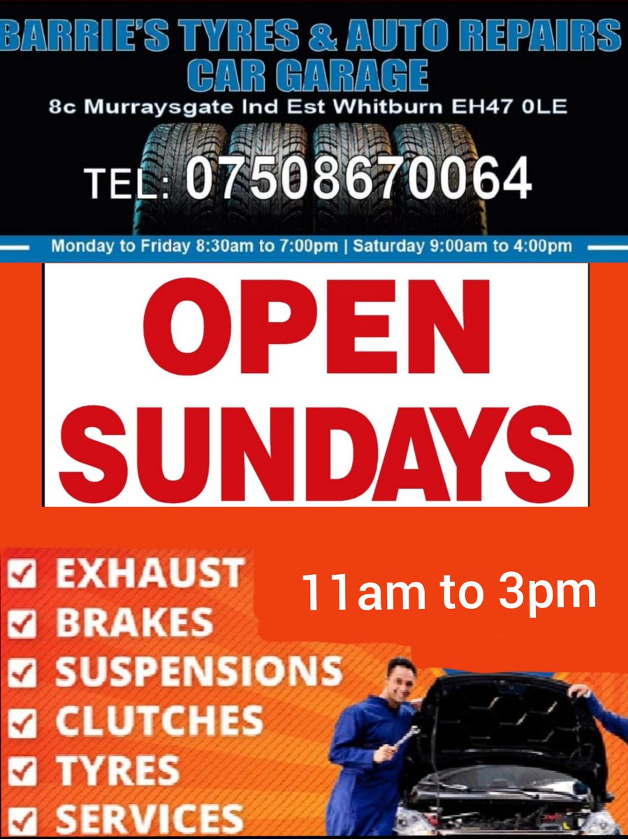 Barries Tyres & Autos Ltd (Barries_Tyres) Twitter