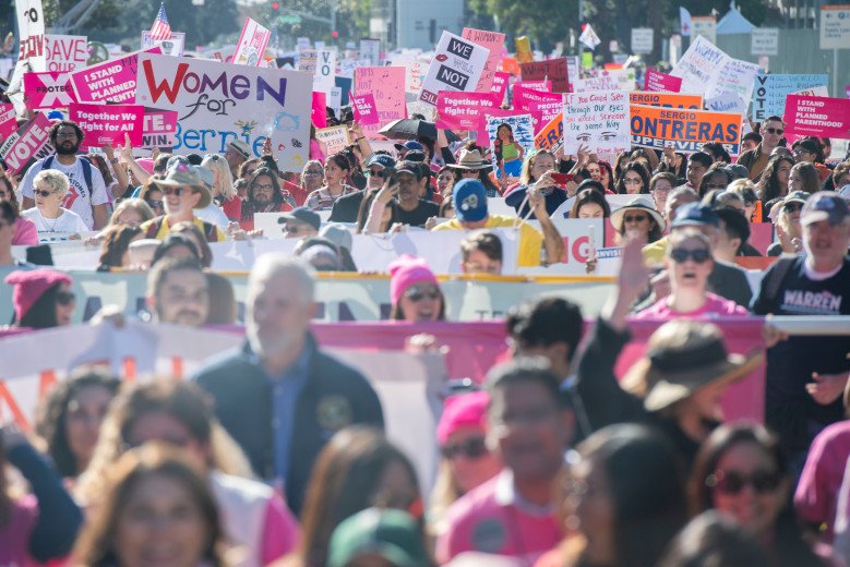 OCWomensMarch's tweet photo. Thank you to all 12,000 of you that marched with us on Saturday! But that was only the kickoff into one of the biggest election years of our lives. See you at the polls on March 3rd! https://t.co/fyCFND5K6L