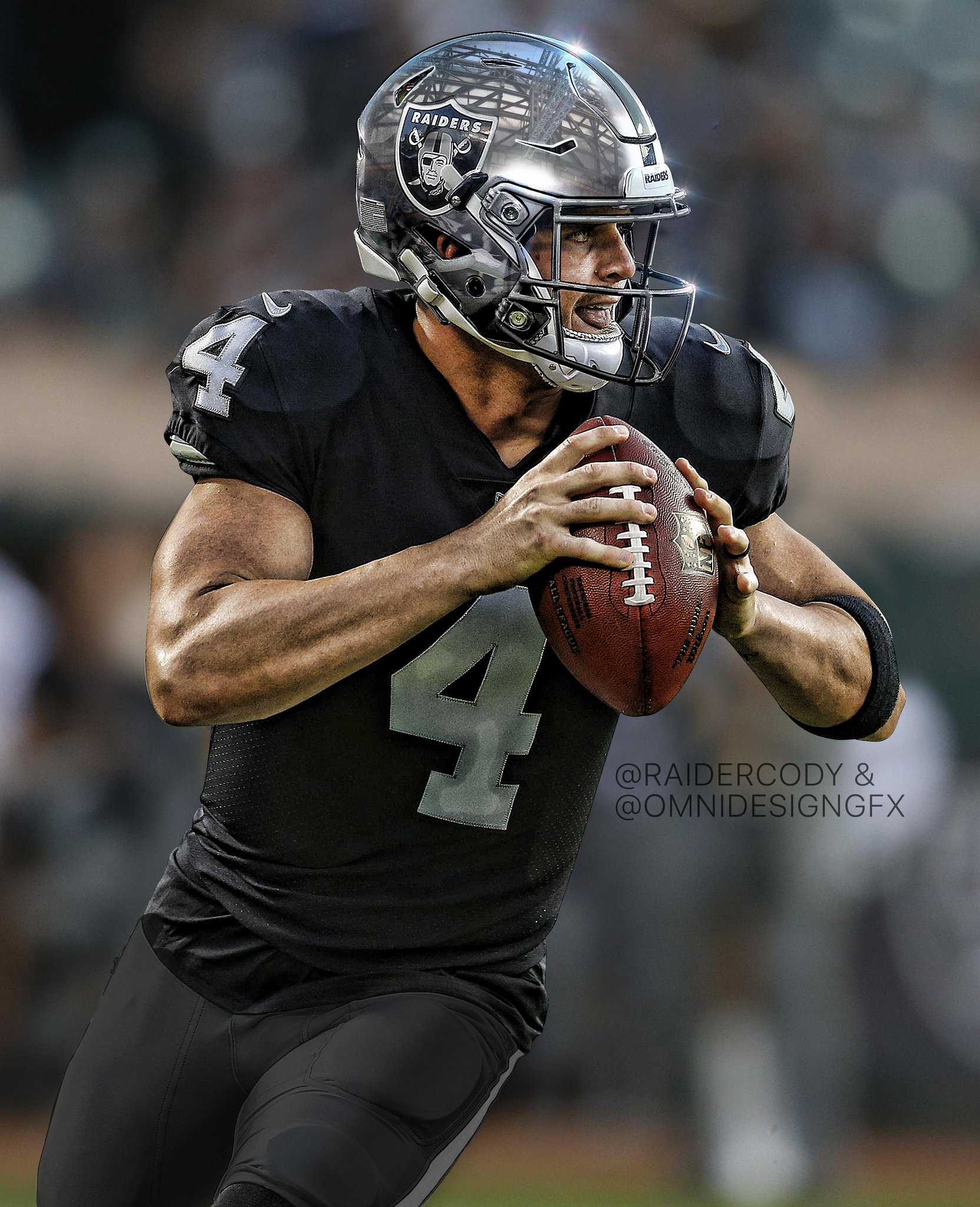 raiders blackout uniform