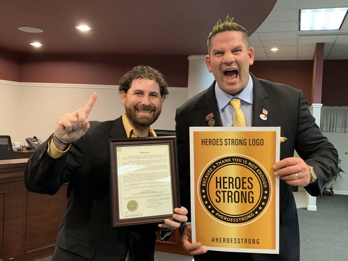 I Have A Dream Because A “Thank You” Is Not Enough... And I’m Living It Every Day Because Of My HERO! #MLKAward #HEROESSTRONG  #STRONGWOOD #HeroesStrongGOLDLogo @cityoflongwood @bpmattmorgan #PRICELESS #EverydayisaW1N