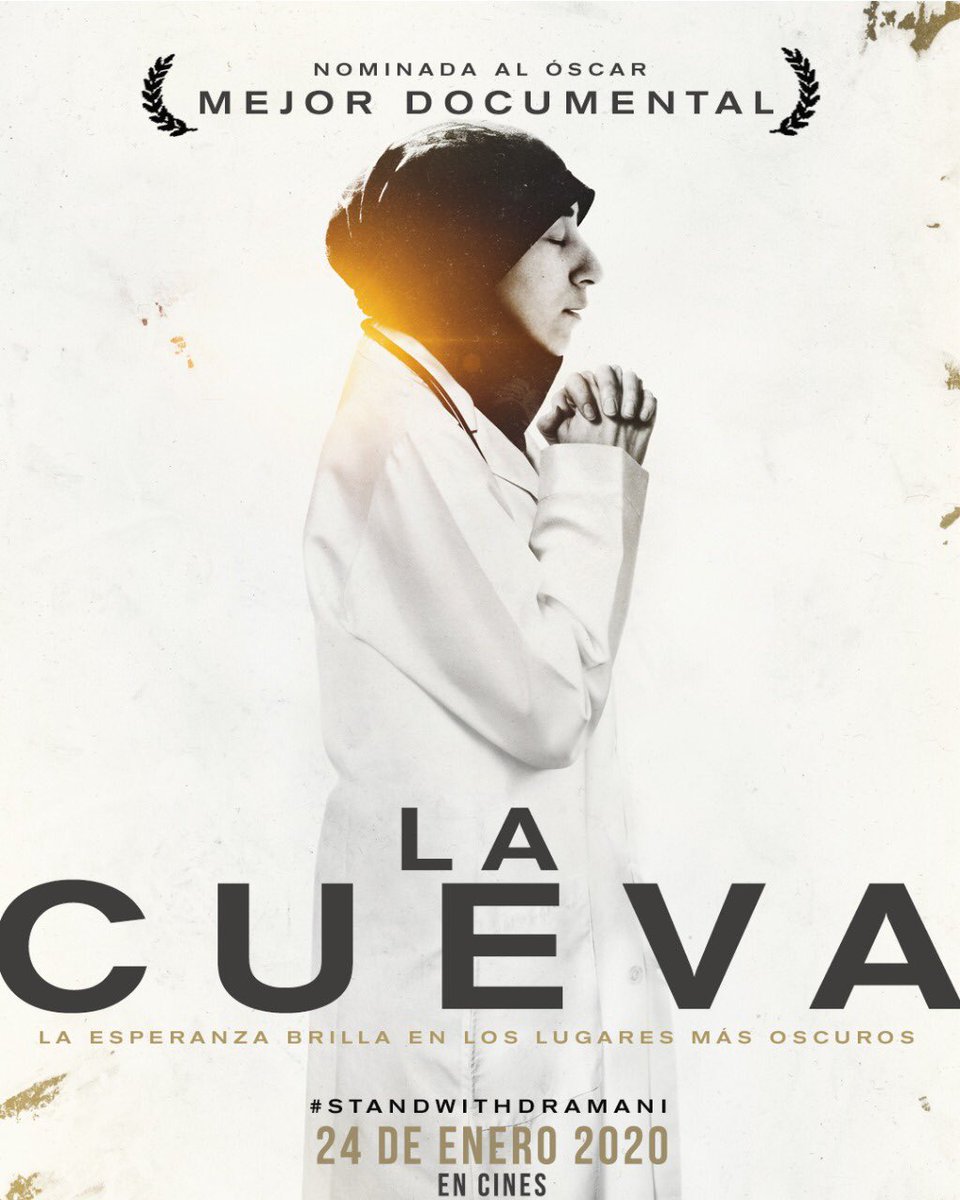 silvnavarro's tweet photo. Este viernes 24 se estrena “LA CUEVA”, todo lo que se genere con la exhibición va a ser enviado a la fundación de la doctora Amani Ballour. https://t.co/AosYtLiRrT