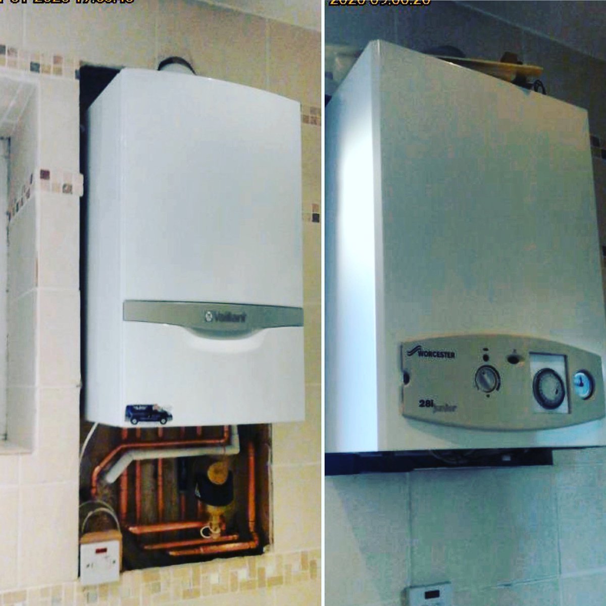 GasSmartHeatin1's tweet photo. Our 9th New Vaillant ecoTEC Plus 832 installed.2020. Which has been fitted with Vaillant high efficiency controls for maximum comfort and reduced gas consumption #vaillantuk #boilerinstaller https://t.co/vkrkHsmP3C