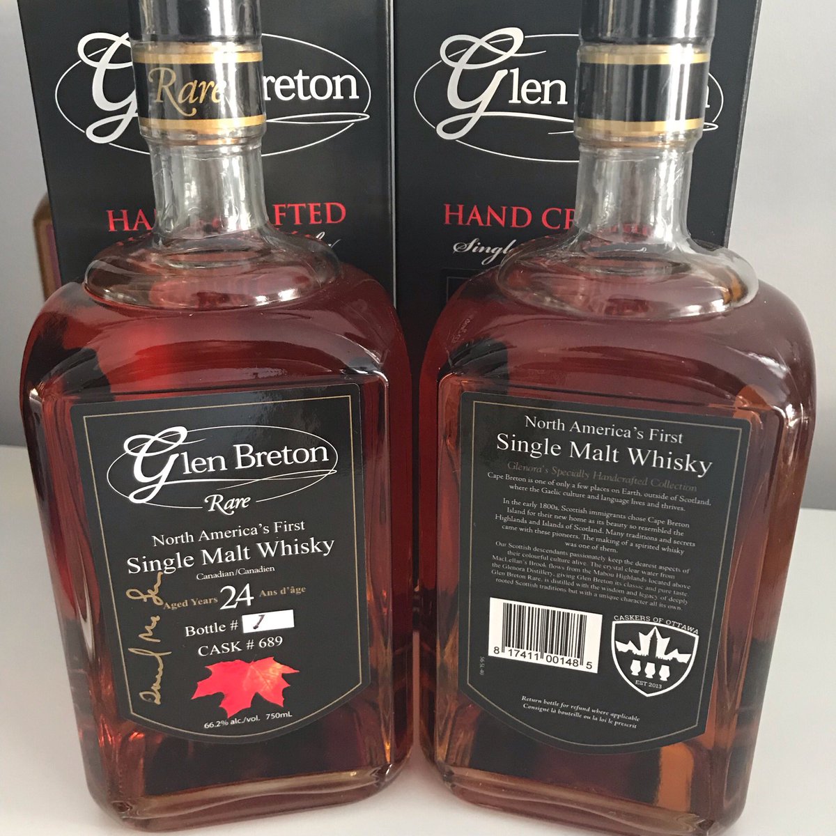 caskersofottawa's tweet photo. GLEN BRETON 24 YEAR SINGLE CASK BOTTLED FOR CASKERS OF OTTAWA WINS SILVER MEDAL AT THE 2020 CANADIAN WHISKY AWARDS.

We are so thrilled to hear our single cask bottling of @GlenBreton 24 Year has been awarded a silver medal at the 2020 Canadian Whisky Awards!

@DavindeK https://t.co/E3lZzG2K60