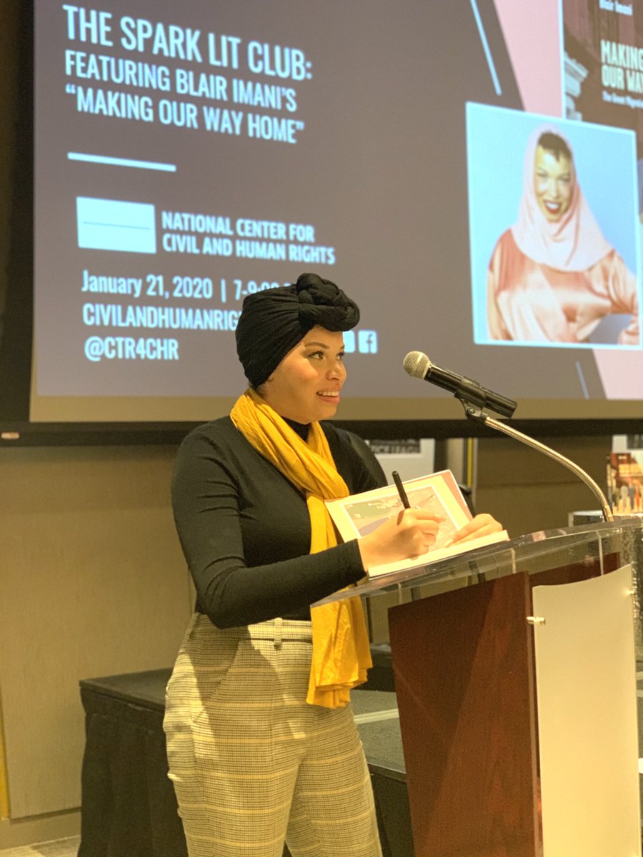 Ctr4CHR's tweet photo. Doors are open! Our #SparkLitBookClub is happening now with @BlairImani and #MakingOurWayHome. 

Get some coffee &amp; get ready to #GeLit
#FeelThePower✊ https://t.co/cAp1HQSfiQ