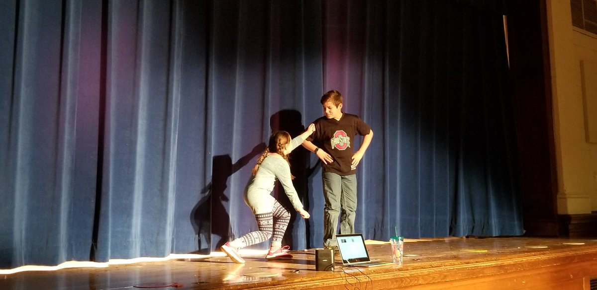 CoachKristinTCM's tweet photo. First night putting Beauty and the Beast on the stage! This show is going to be amazing! Way to go TC Miller! #tcmsoars @artstcm #readyandwilling https://t.co/fQEavQG8yy