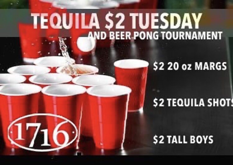 It’s PONG NIGHT at 17-16! ⁦<a href="/1716_Auburn/">17-16</a>⁩