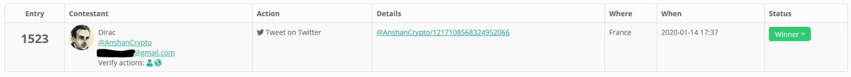 ExchangeOptimus's tweet image. The first #OptimusExchange giveaway is over and the winner is.... @AnshanCrypto 

0.0117 BTC sent to the winner! 

A big thanks to @TheCryptomist for working closely with us on this Giveaway.

Stay tuned for our future promotions!!