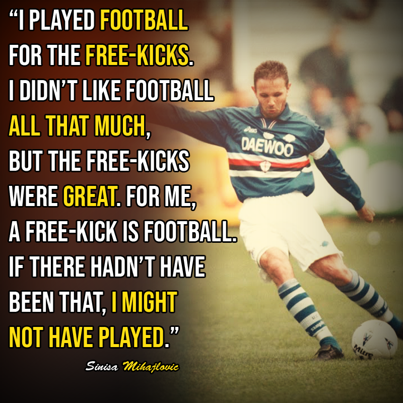 Sinisa Mihajlovic Free Kick / Sinisa mihajlovic is one of the most