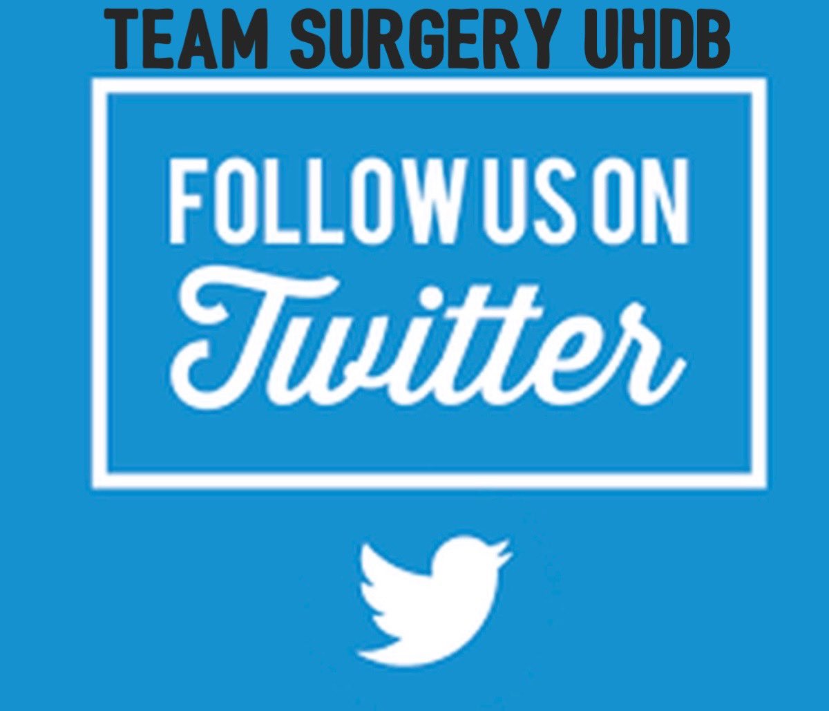 TeamSurgeryUHDB's tweet image. We’re very excited to have our new Twitter account! #UHDB #TeamSurgery #SocialMediaMovement
