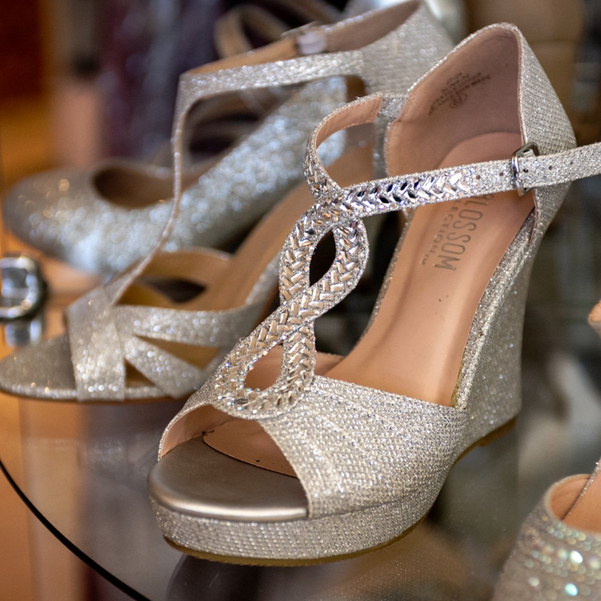 Add some glitz and glam with the perfect pair of pumps.