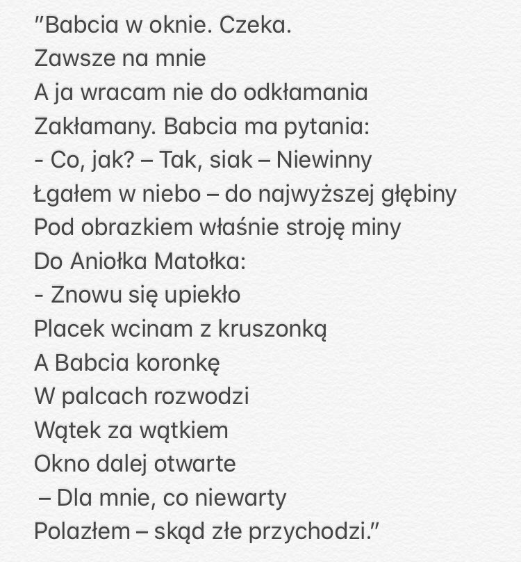 MajaNabzdyjak's tweet photo. A pan #ErnestBryll pisze tak:
#DzieńBabci 🌸💕 https://t.co/v8KISH2Oy4