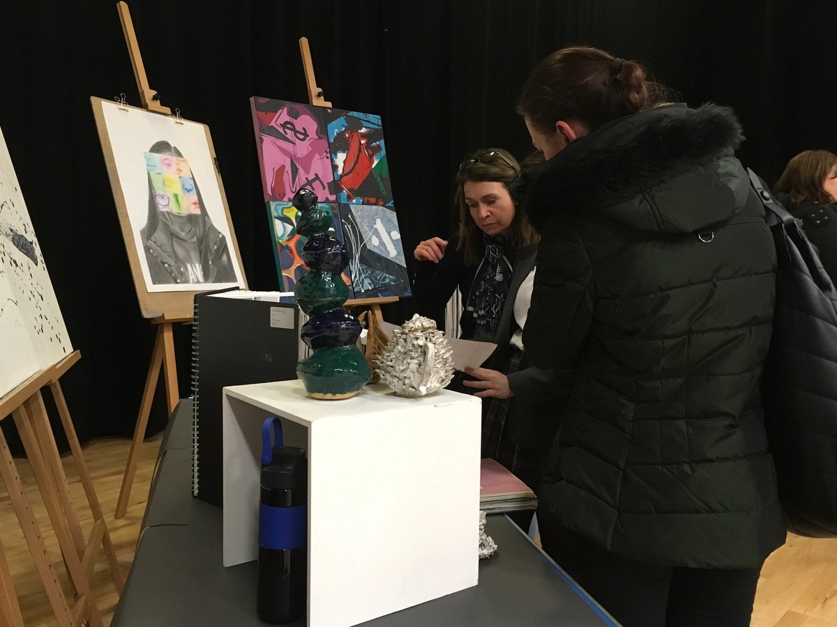 One should never underestimate the importance of the creative approach. To choose or not to choose GCSE Art at the Year 9 GCSE Options Fair #bright futures.