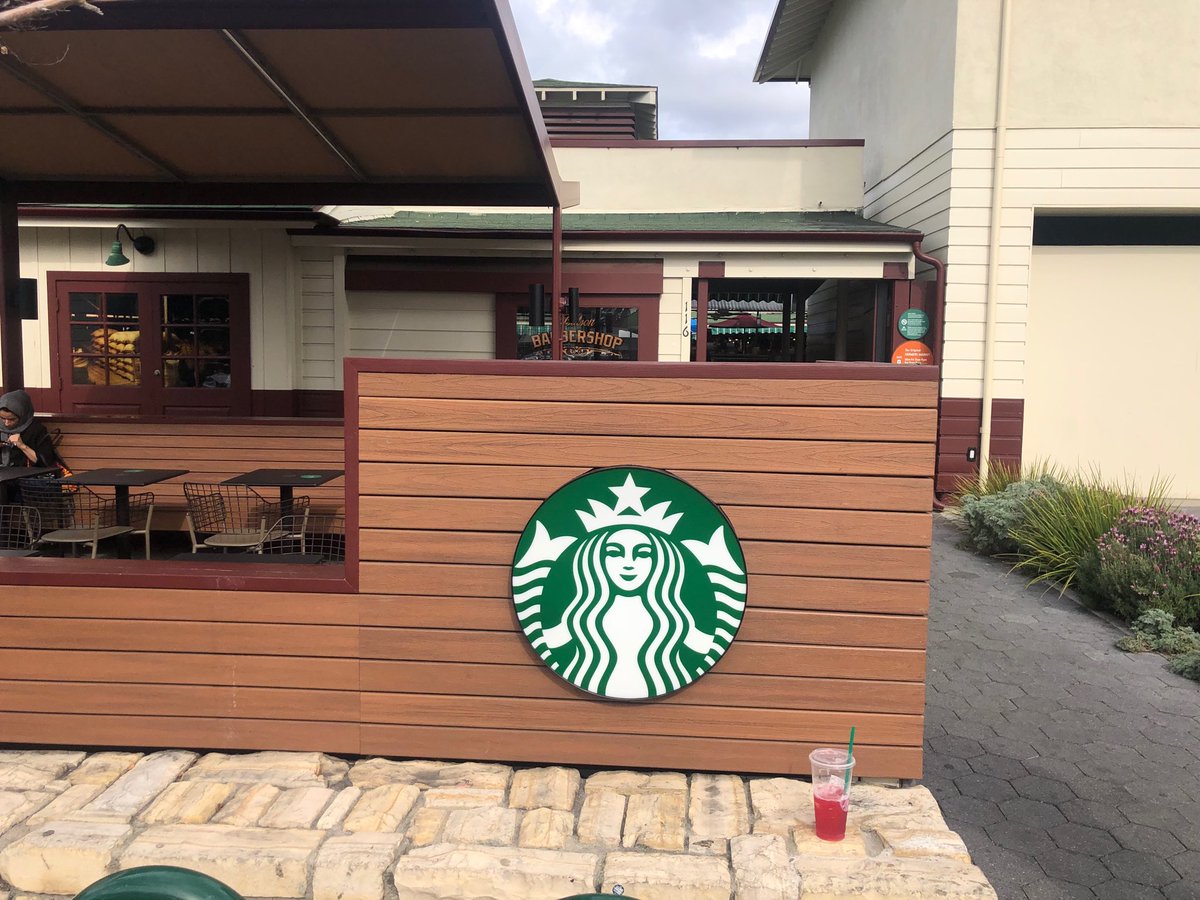 drdebsmith's tweet photo. At #Starbucks on W 3rd in LA Farmers Market with a nearly dead phone and there is not a single outlet in the store and the EE direct me to a dead outlet outside...despite my request for assistance.   I had cord and socket but no outlets to be found.  What’s up Starbucks☺️ https://t.co/3qqlyAgwVR