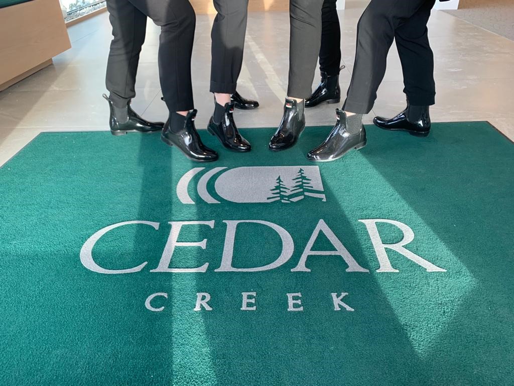 LedMacHomes's tweet photo. "Life isn't about waiting for the storm to pass. It's about learning to dance in the rain." - Vivian Green. Our Cedar Creek sales centre is open today from 12-5pm, so come on by for a visit! https://t.co/B6QzrwrwtQ