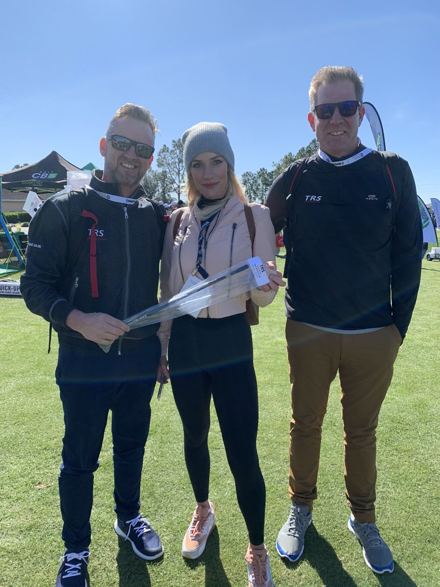 Stevetrumangolf's tweet photo. Great to meet you today @PaigeSpiranac Hope you like your Tour Rotation Stick! #trs #pagtradeshow #rosebetween2thorns @Liambondgolf https://t.co/legjLya7hq