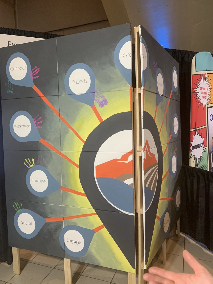 SantoroMilena's tweet photo. Highlights: fun and interactive booth by @EventologyCAN at the #ExperientialHall @GoWestLive #eventprofs #GoWest2020 https://t.co/Xbc7NnzKqY