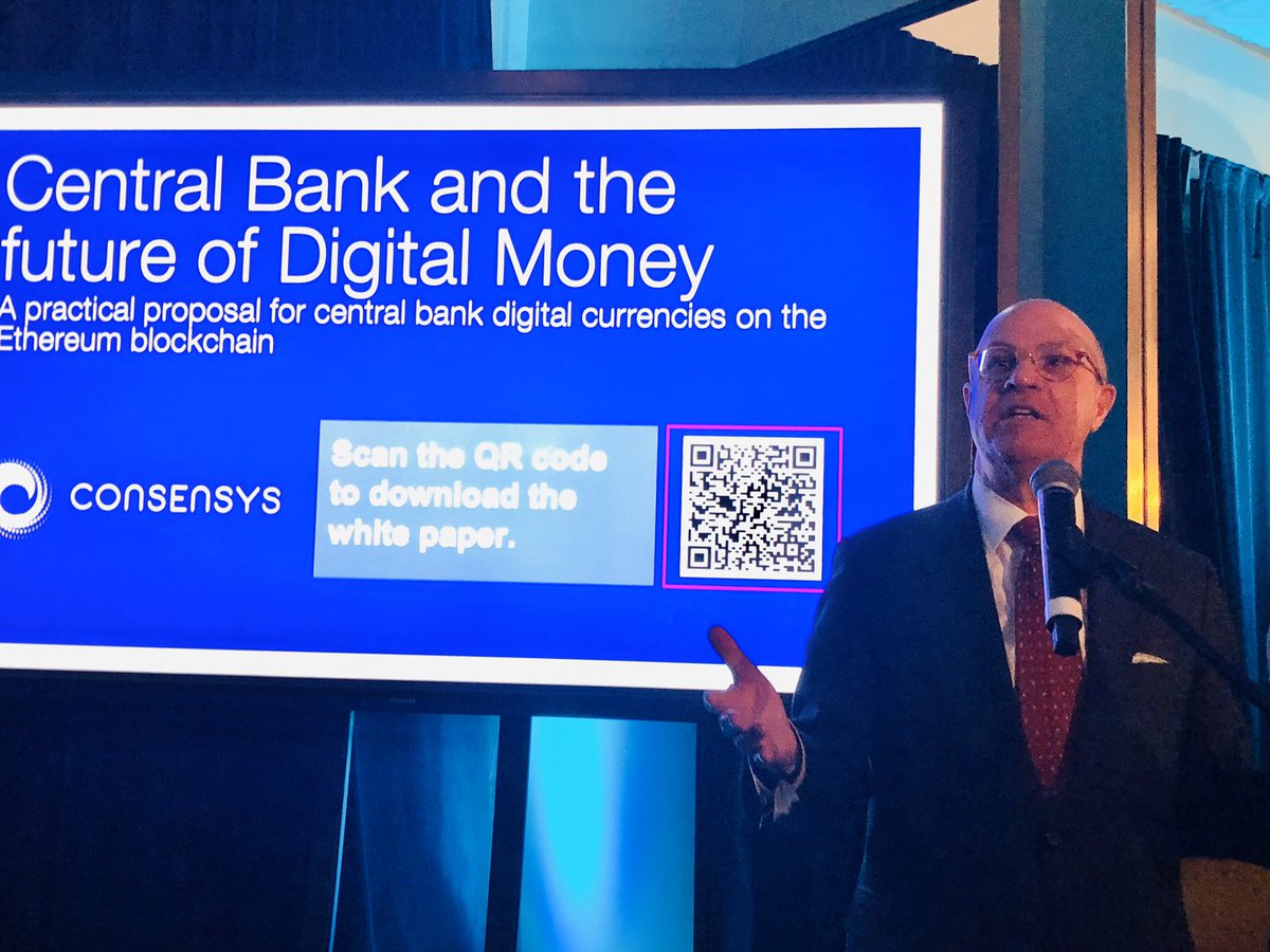 srolondon's tweet image. next @giancarloMKTS #digitaldollarproject digitaldollarproject.org  - see #QR code below for @Consensys #cbdc white paper @GBBCouncil lounge #blockchain #globalcommunity #together 💪🏽