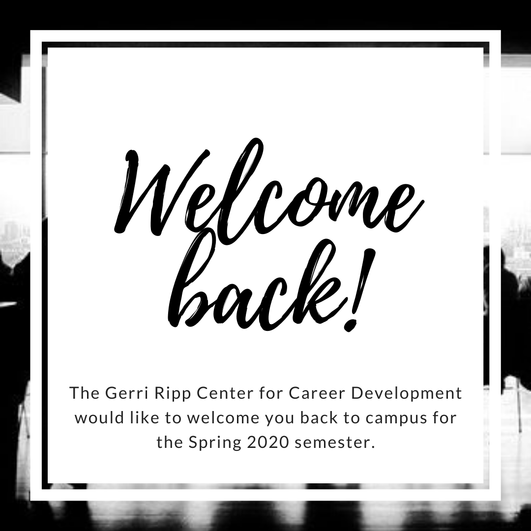 IONACareers's tweet photo. Welcome back Gaels! We hope you had a great winter break! 
Check out our upcoming Spring 2020 programming. 
To learn more and to register, click the link in our bio! https://t.co/AMP9sdpxhx