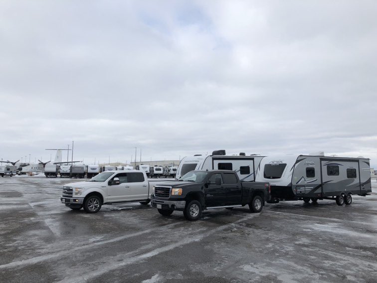 rustonrv's tweet photo. Move in day for the Hamilton RV Expo at the Canadian Warplane Museum ⭐️ Show opens Friday January 24th and runs through Sunday January 26, 2020.

#rvfever #rvlife #HamOnt #rvshow https://t.co/PXogRVmI73