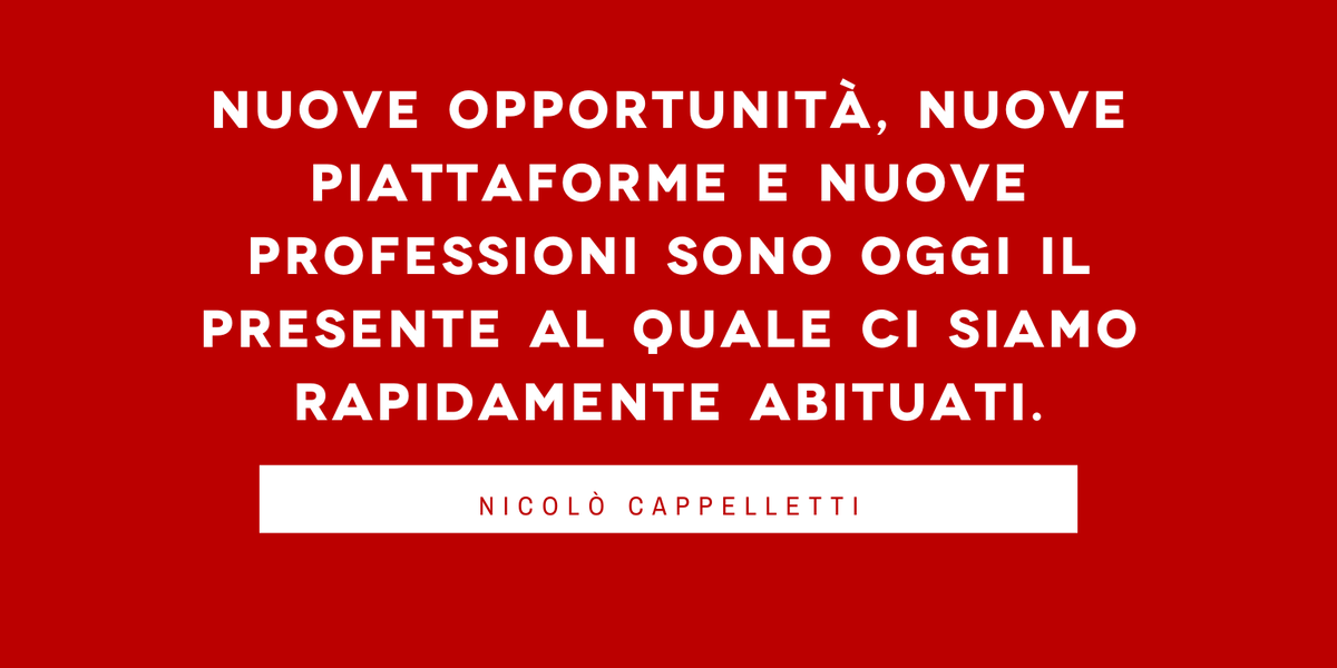 LManicardi's tweet photo. "Nuove opportunità, nuove piattaforme e nuove professioni sono oggi il presente al quale ci siamo rapidamente abituati" @nicocappelletti
#Digitalcaos #SMMdayIT #IUSVE https://t.co/BbMoAL3fQU