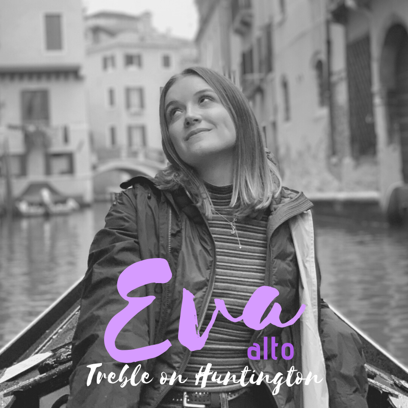 BABY HUNTY ALERT... Welcome our newest newb, Eva! Come see her debut at AllCappella THIS FRIDAY at 8PM in Blackman Auditorium (No tickets required!). ☂️👾🔮