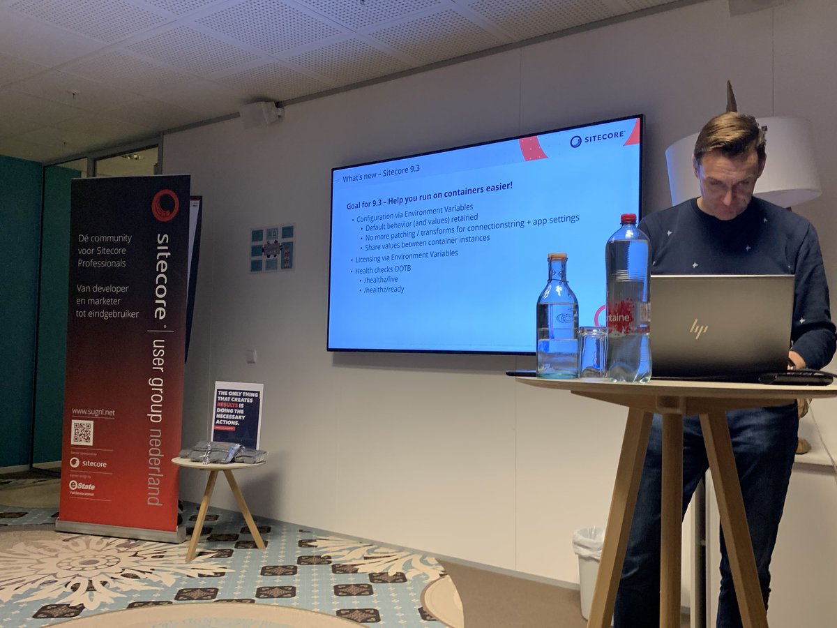 kayeeNL's tweet image. Thanks for the great #sitecoredocker presentation @bartplasmeijer #sitecore #sugnl 👍