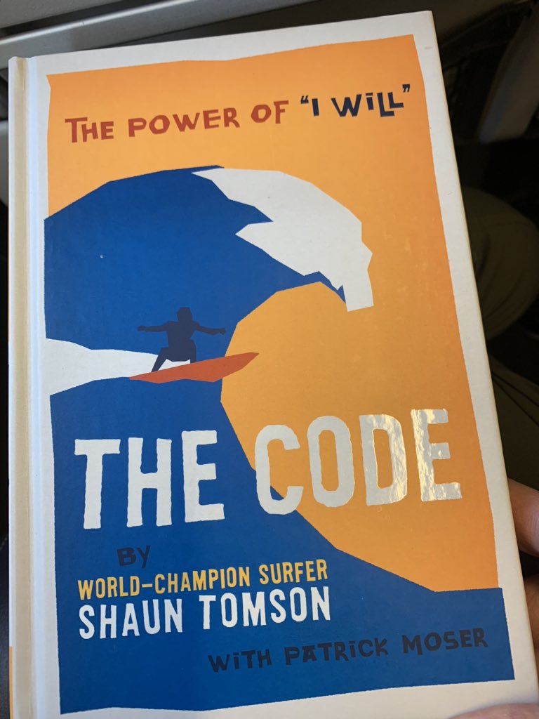 lvickrey's tweet photo. What’s your latest airplane read? Mine, I had the pleasure of seeing @shauntomson keynote the Annual @TechServe_Assoc Conference and creating my own code is top of my list! He signed the book for my son and said: #liveyourcode. Can’t wait to pass it on to him one day! https://t.co/uMseijWN60