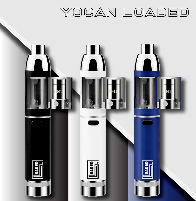 allthehemp's tweet photo. The Yocan Loaded Kit is the first Yocan pen with a magnetic coil base.  You can forget trying to screw in or unscrew the coils when it is time to replace them, you just pop them in or out!

Get yourself one today at https://t.co/M58ribA0Tm

#allthehemp #hempokc #painfree2020 https://t.co/qd9JI2J8X2