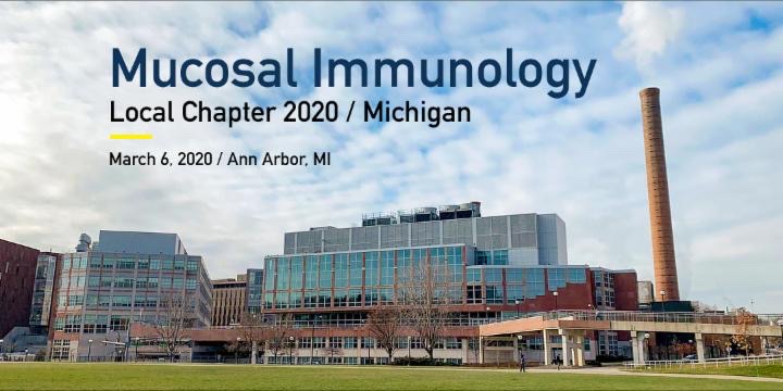 UMichPath's tweet image. Add it to your calendar!

The Mucosal Immunology Pathology Symposium will be held on Friday, March 6, 2020 from 9am-6pm at @UMich Palmer Commons.

Come to discover and discuss current topics in immunology at mucosal surfaces.

For more info, please visit:
bit.ly/2Gc6ZkV