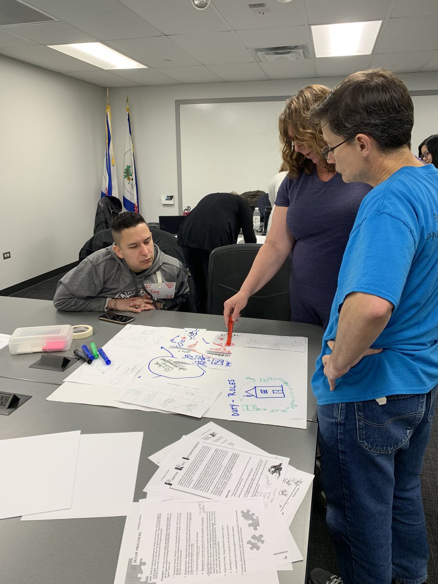 Jigsaw on positive interdependence at cooperative assessment. #207learn