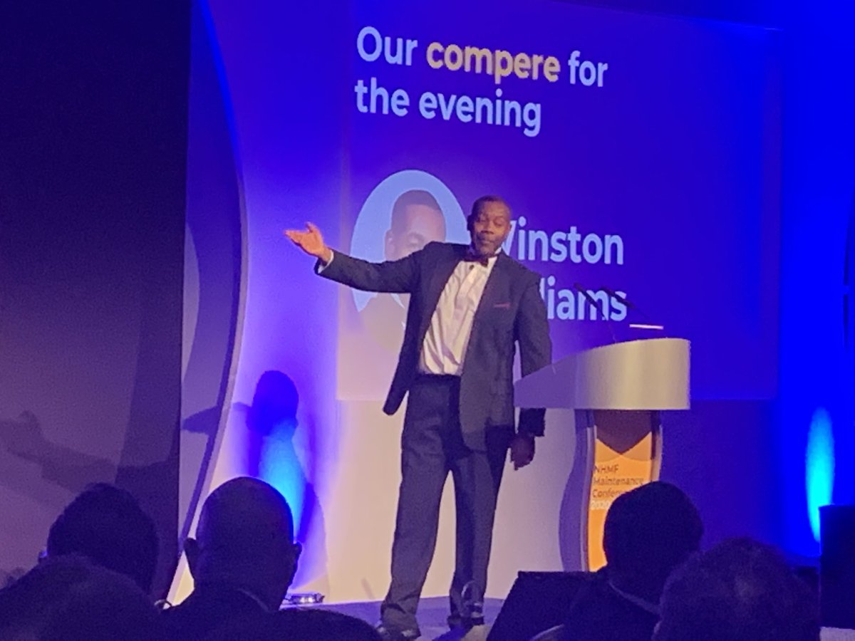 NHMFOfficial's tweet photo. Here we go! Welcome everyone to the NHMF Awards with our wonderful host with the most, Winston Williams. Big thanks to ⁦@lowcarbonex⁩ for sponsoring tonight’s dinner 🙌 https://t.co/qmMLoXE92u