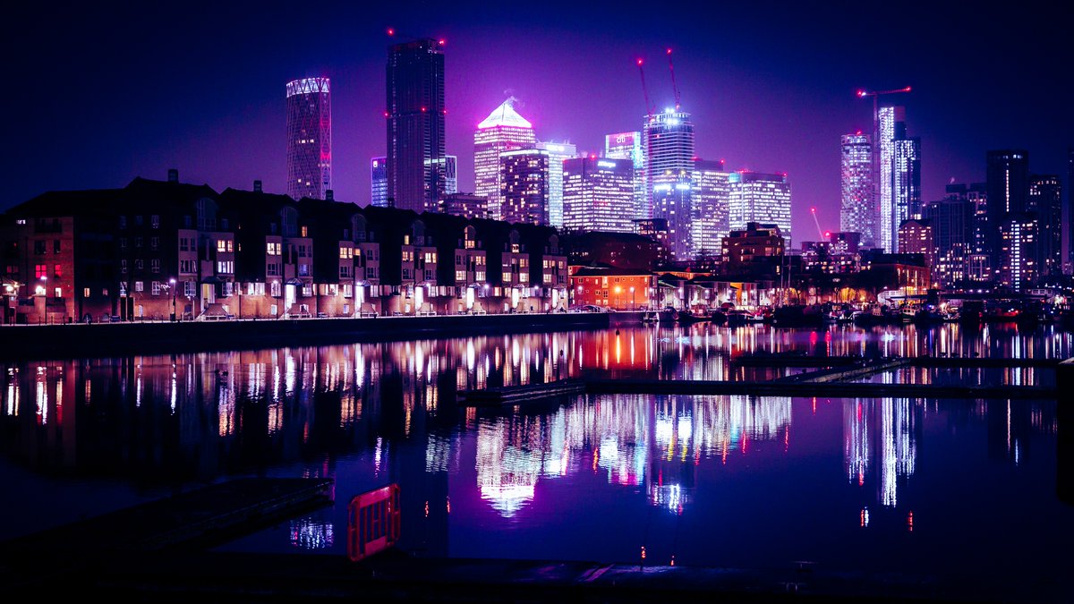 [THREAD]  #PictureOfTheDay 21st January 2020: Goodnight Canary Wharf  #photooftheday