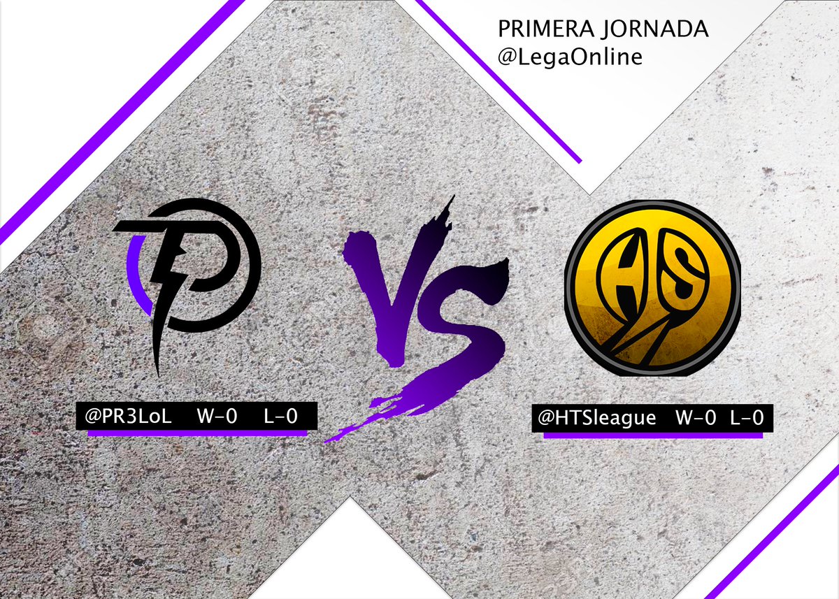 Se estrena el primer equipo en la nueva temporada de <a href="/LegaOnline/">LaLegaOnline</a> , una dura batalla contra @HTSleague 
Hoy a las 10:30 empezamos, el resultado lo tendréis lo ante posible. #GOPR3