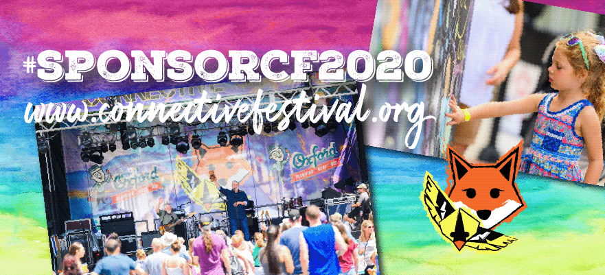 ConnectiveFest's tweet photo. Mark your calendars! The 3rd Annual @ConnectiveFest presented by @herrfoods  is August 8th! Put your business in the spotlight by becoming a sponsor. Check out our website for all the perks!  #connectivefestival #sponsorCF2020 🤩🦊🎨🎶 #downtownoxfordpa #brandywinevalley https://t.co/Mj1PKgyiXm