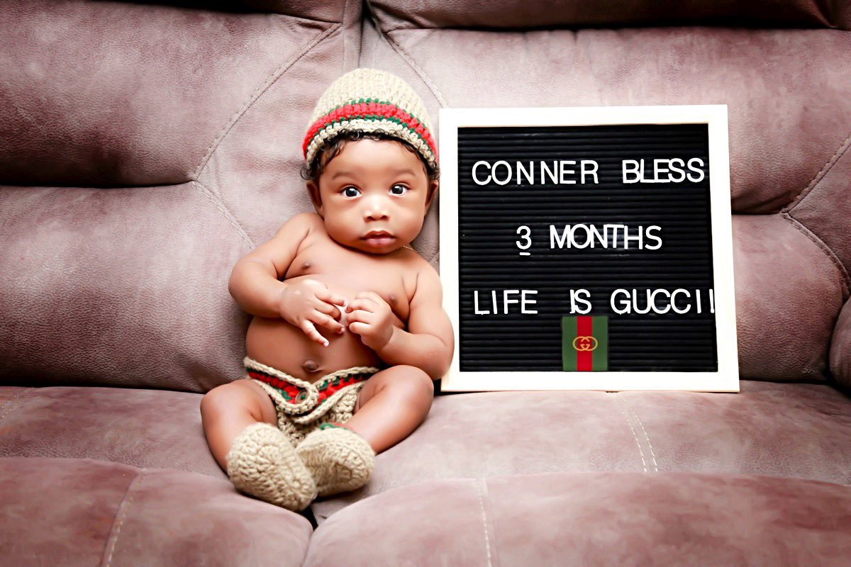 TaTayana_Monroe's tweet photo. Life is Gucci❤️💚🤎
#BabyBless https://t.co/oPcoYWULVP