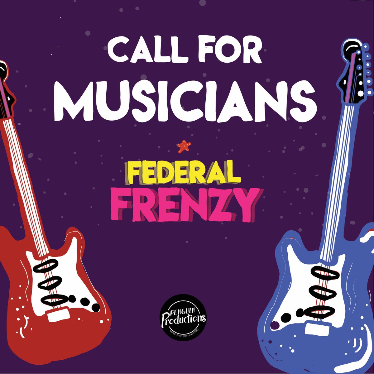 ysupenpro's tweet photo. Hey Youngstown Musicians! We want YOU to apply to play at this years Federal Frenzy! Apply by midnight tomorrow to be considered to play our Federal Frenzy Face-Off as well! We hope to see you there! 

#federalfrenzy2020 #thefrenzyiscoming #penprofam #ysupenpro #federalfrenzy https://t.co/WQX3ZGk2Eh