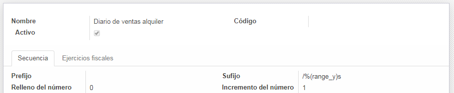 audit2me's tweet photo. Recuerda, para los contadores tras el cambio de año #Odoo #OpenERP "Cuando las subsecuencias por rango de fecha son usadas, tu podrás prefijar las variables con 'range_' para usar el inicio del rango en lugar de la fecha actual, p.ex. %(range_year)s en lugar de %(year)s. " https://t.co/cJrV3Tf0Nu