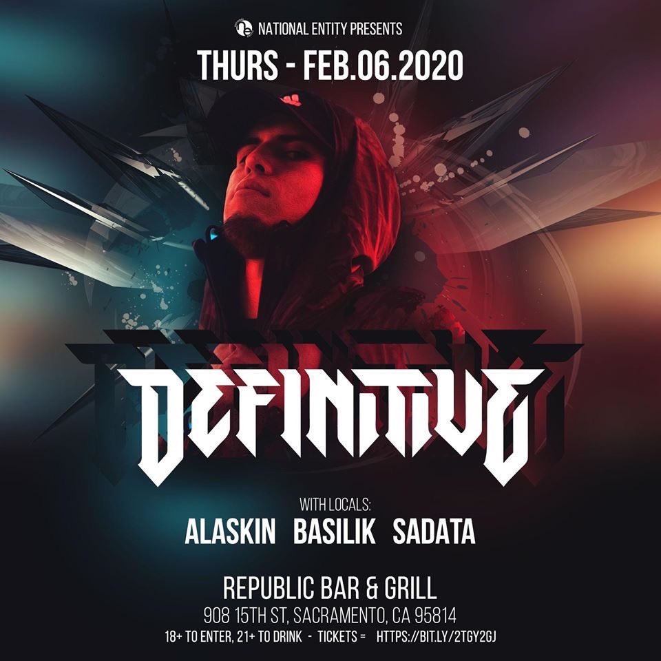 NationalEntity's tweet photo. We got another one in the works for all of you! Catch Definitive + more at Republic Bar &amp; Grill on 02/06/20 for some Pre-Valentines day fun!

RSVP here ➝ https://t.co/erg5GOmbUW
TICKETS ➝ https://t.co/CKtrUxzCfR https://t.co/yoBFaZoY0h