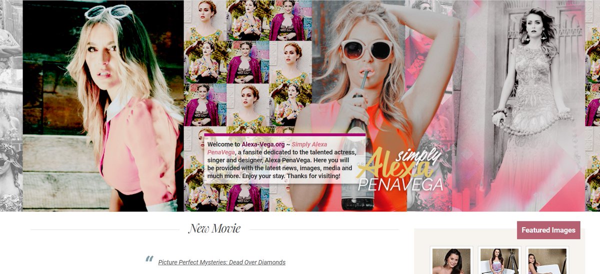 alexavegacom's tweet photo. 🤩 We have a new theme, designed by @NeverEnoughD
🔗 Check it out: https://t.co/ZB49w7zqW4 / https://t.co/0oUwxcnVTt
💕 Hope you like it as much as we do!
@alexavega #alexavega #alexapenavega https://t.co/rMKTpGGAaj