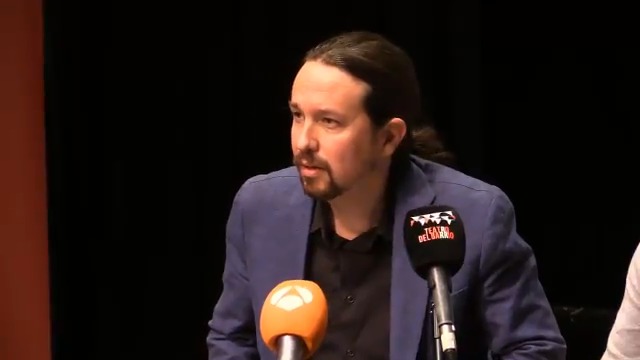 Pablo Iglesias en el homenaje a las víctimas de la Semana Negra de Madrid